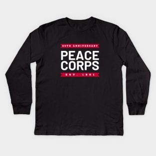 Peace Corps 60th Anniversary (Est. 1961) Kids Long Sleeve T-Shirt